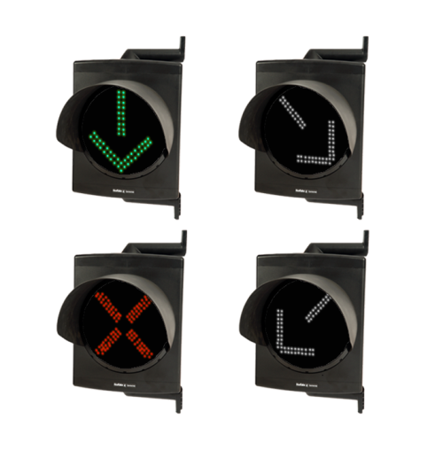 Pijl Kruis Led Verkeerslicht O300mm 2